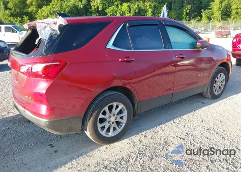 2018 Chevrolet Equinox Lt из США, поврежденный, VIN 3GNAXSEV9JS524376